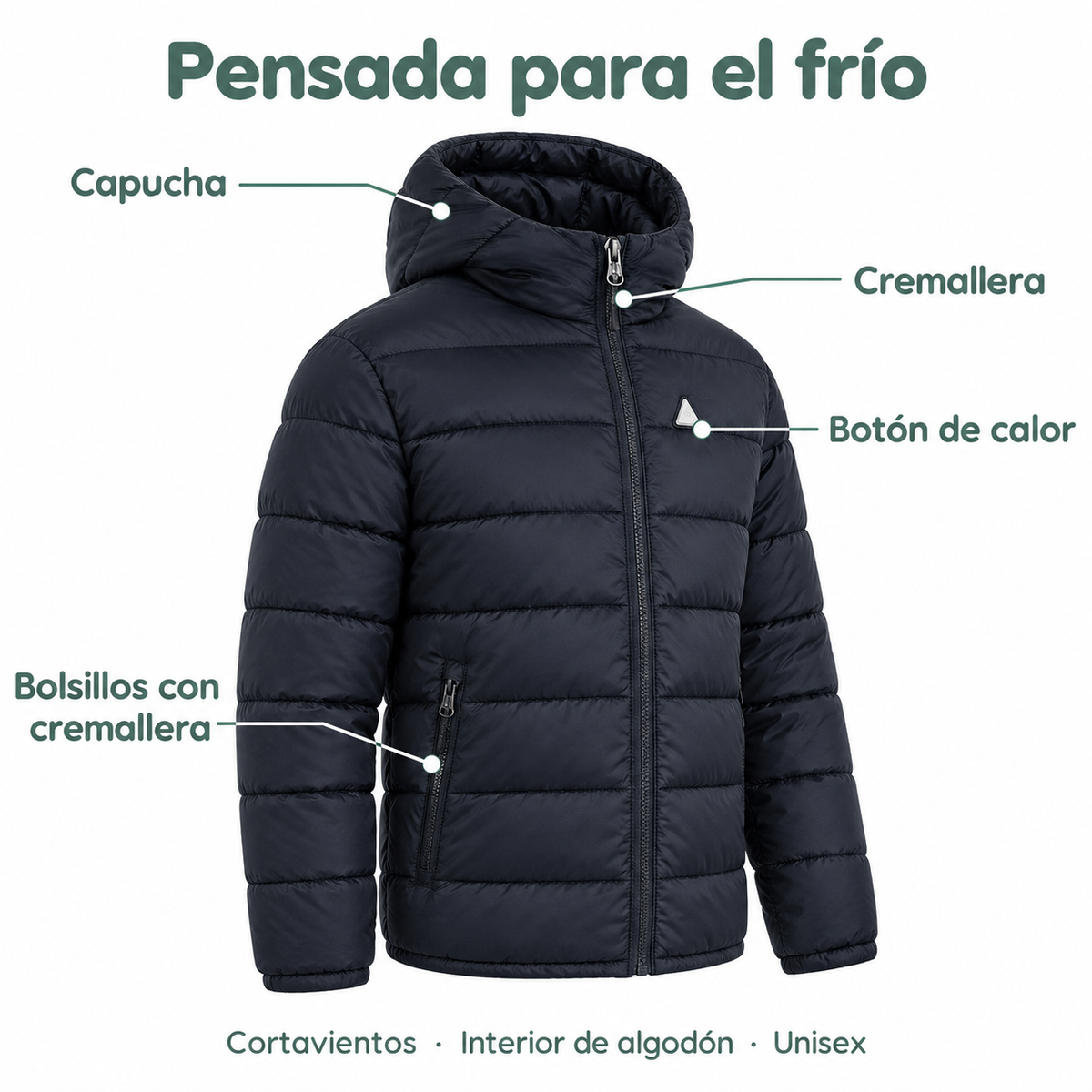 Chaqueta calefactable Termika™